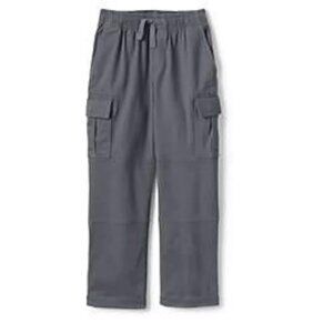 Lands' End Boys Iron Knee Stretch Cargo  Pants, NWT